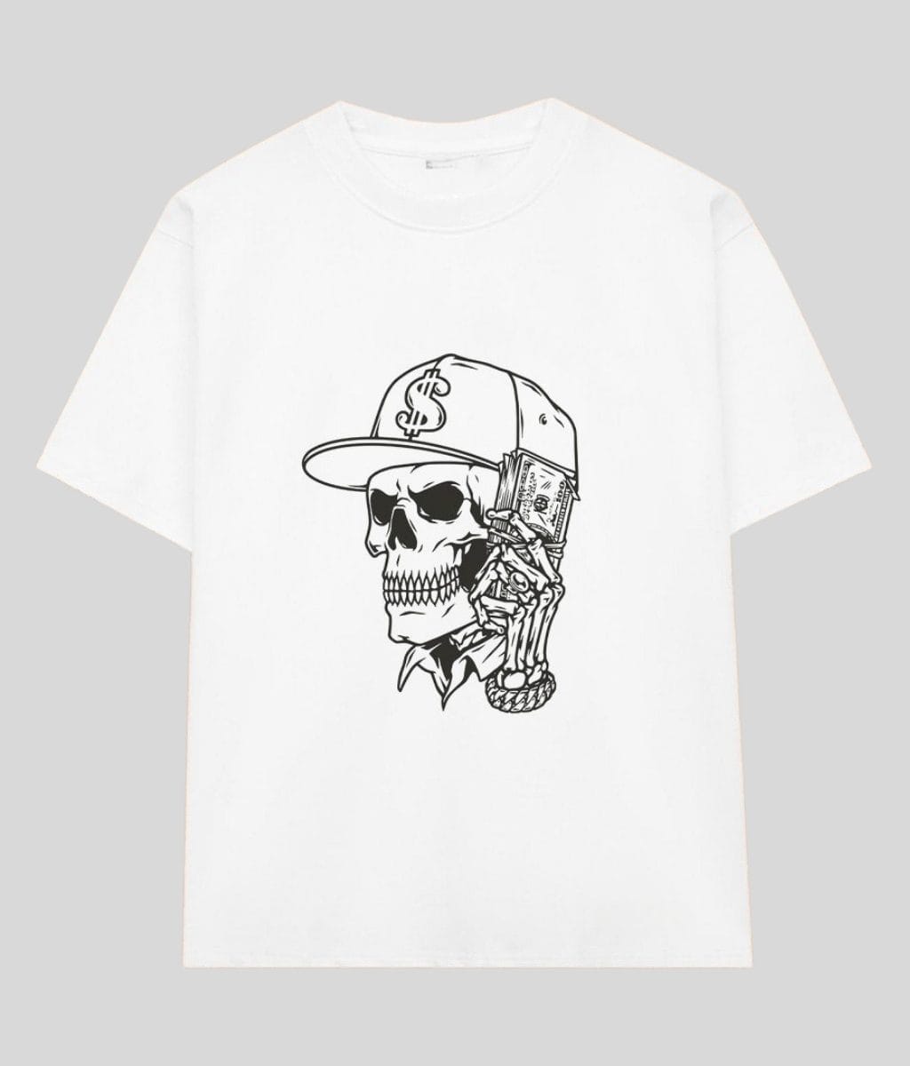 Alternative view of NORTH - Skullcap Tee Series