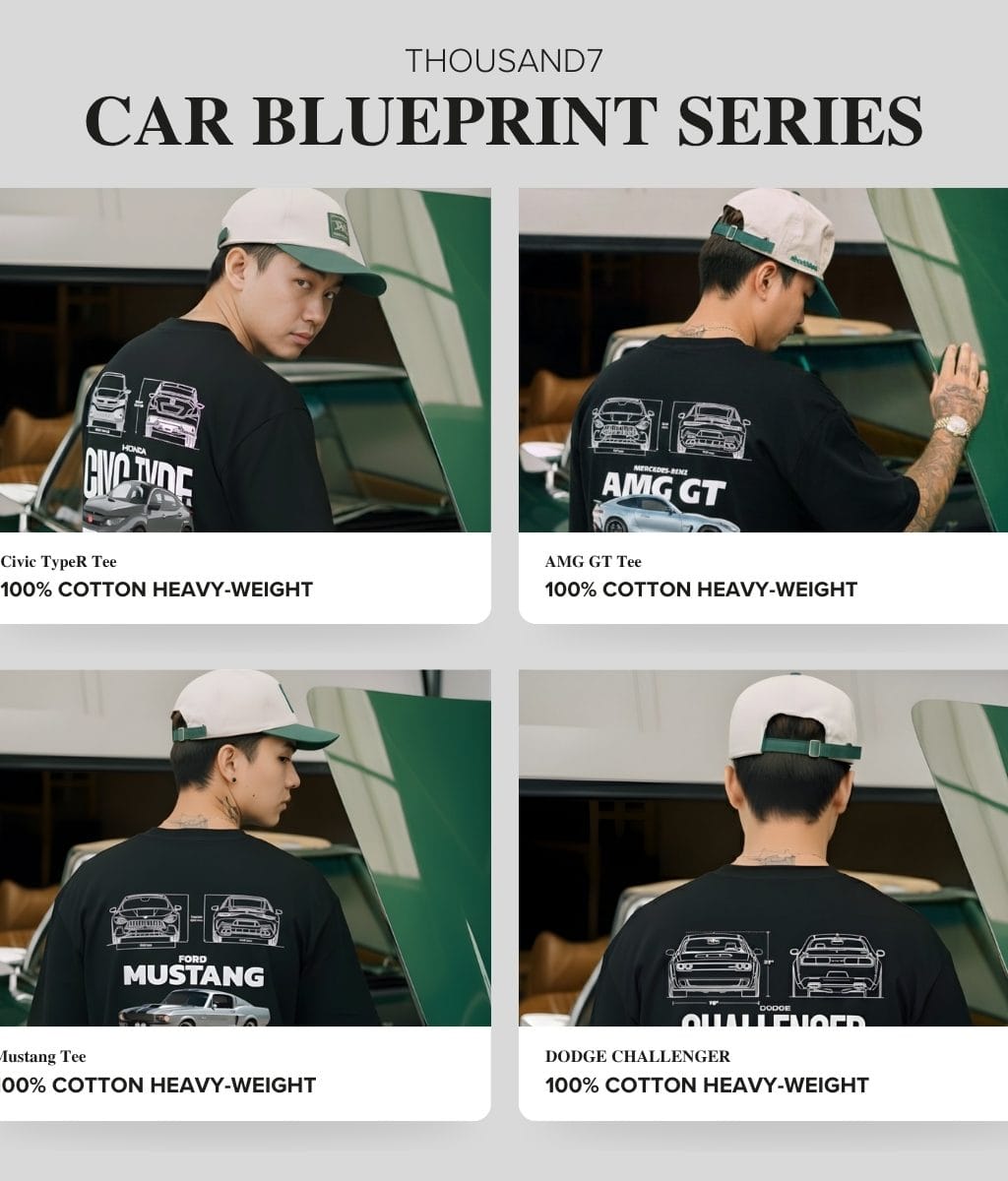 NORTH - Car Blueprint Series Tee