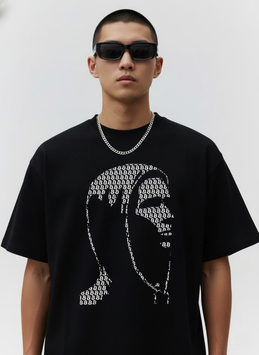 Alternative view of NORTH – Satoshi Nakamoto Tee