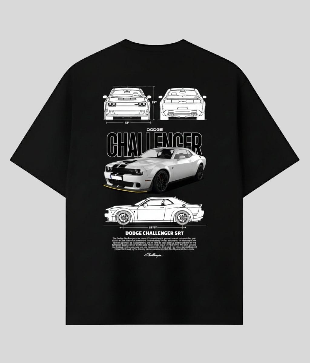 NORTH  - Dodge Challenger Tee