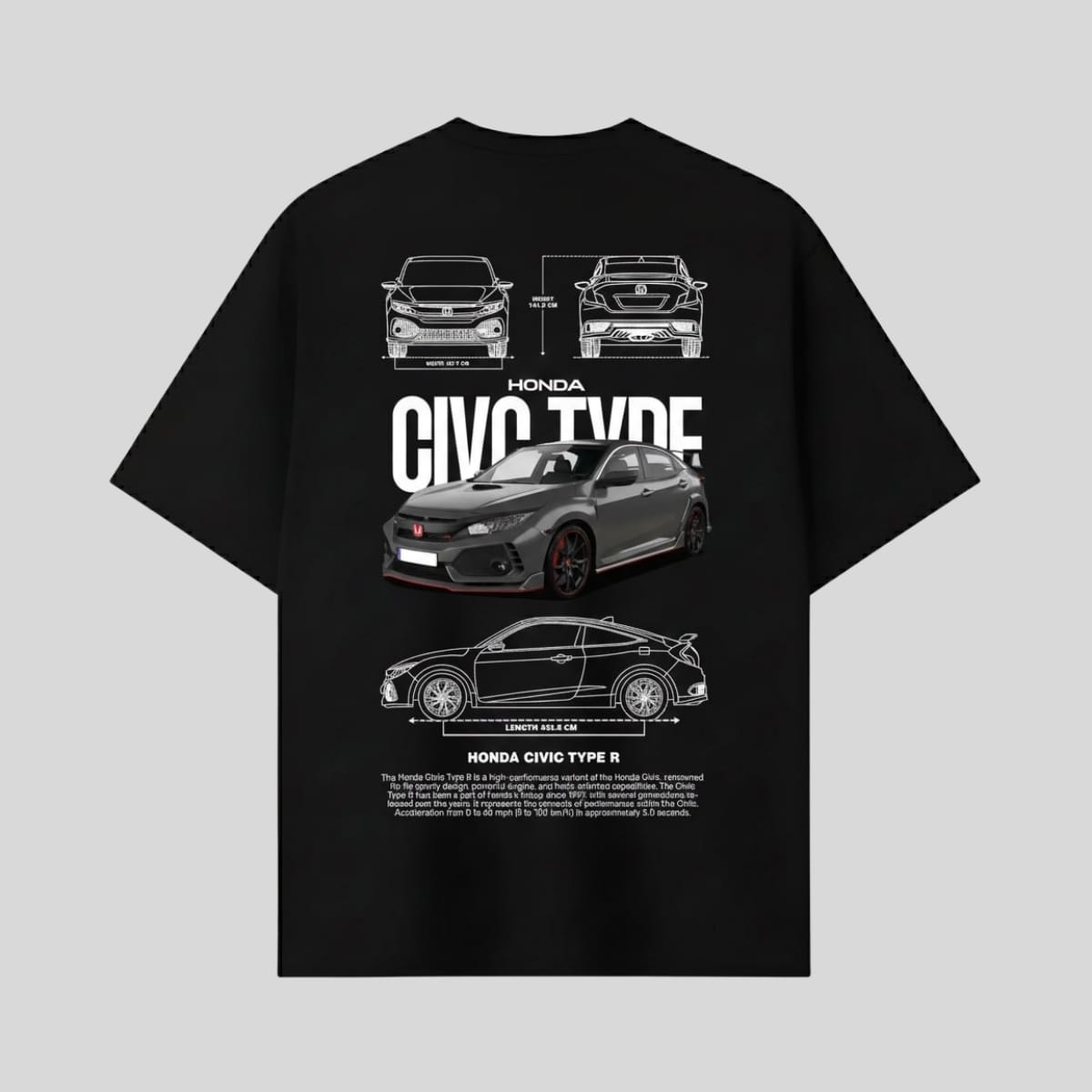NORTH  - Honda Civic TypeR Tee