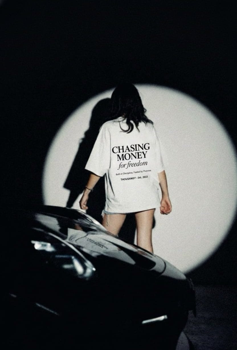 Alternative view of NORTH – Chasing Money Tee