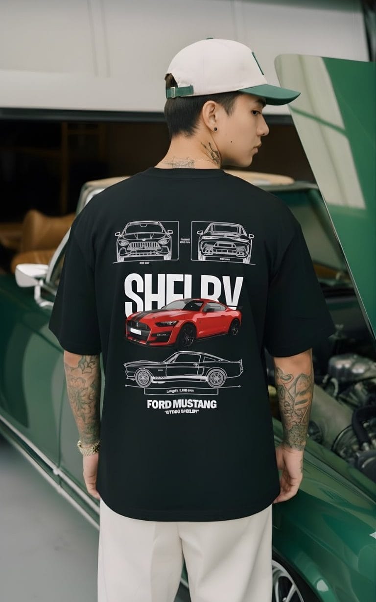 Alternative view of NORTH - Ford Mustang Shelby GT500 Tee