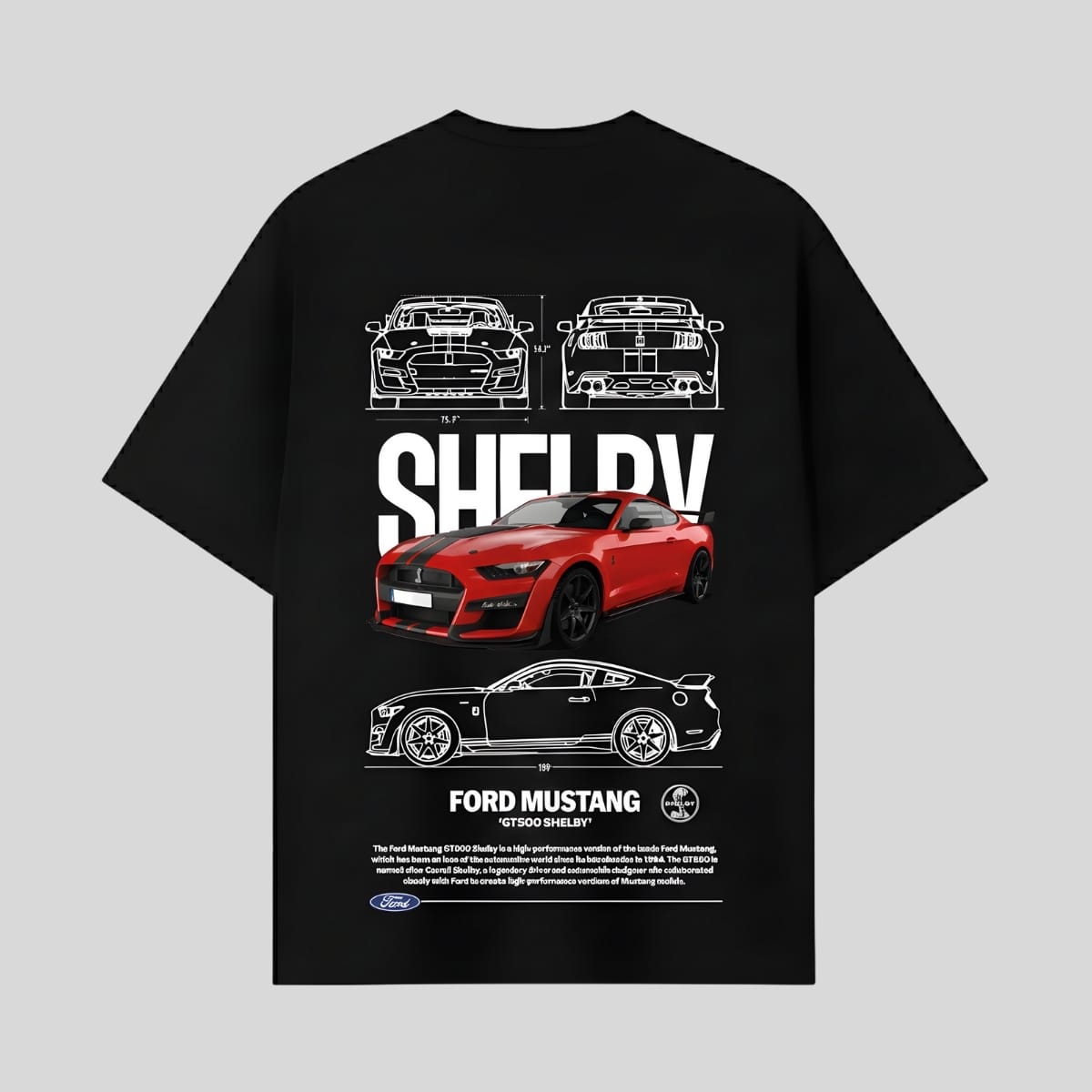 NORTH  - Ford Mustang Shelby GT500 Tee