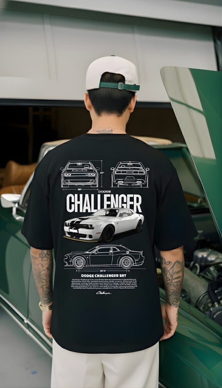 NORTH - Dodge Challenger Tee - Ảnh 2