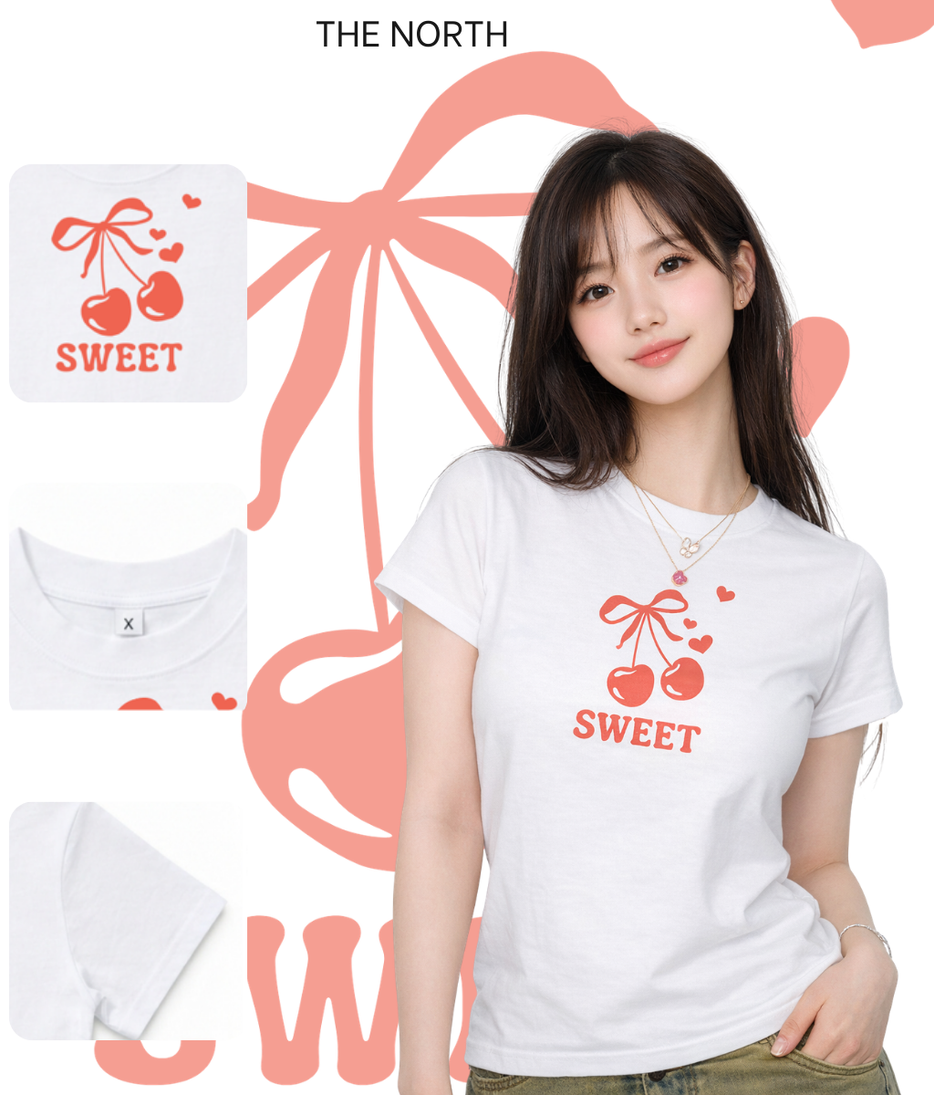 BabyTee SWEET CHERRY - TheNorth( #001)