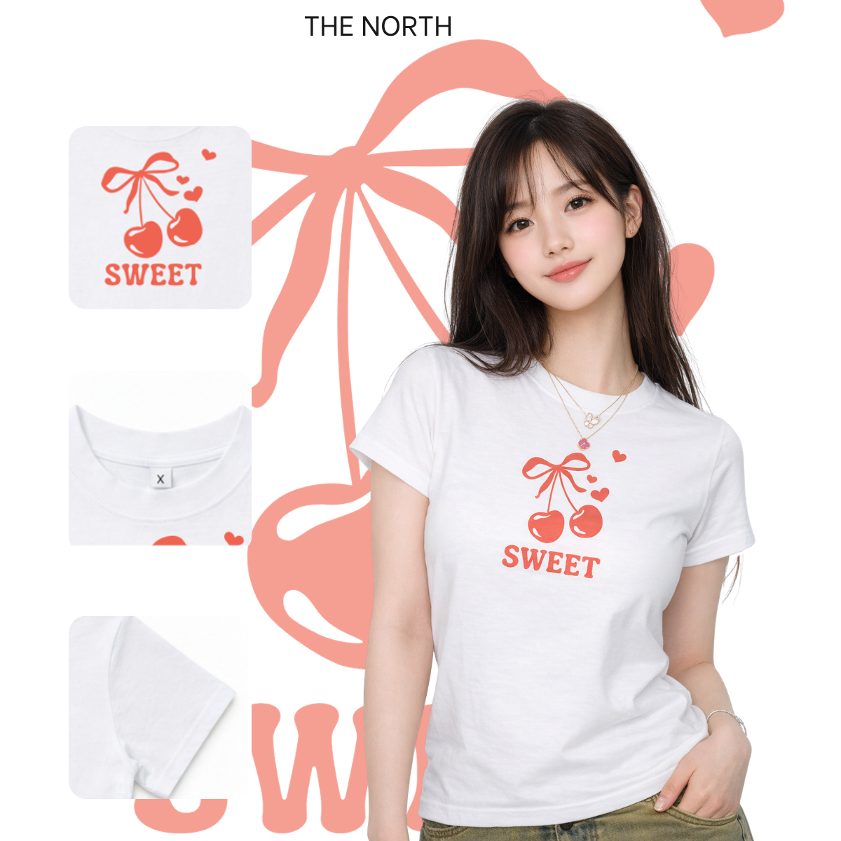 BabyTee SWEET CHERRY - TheNorth( #001)